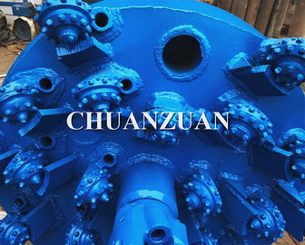 1200MM Blue HDD Hole Opener / HDD Trenchless Bits untuk Pengeboran Sumur