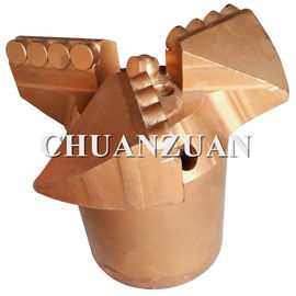 151MM PDC Core Bits PDC Cutter Dengan Nozel Sekrup yang Dapat Dipertukarkan