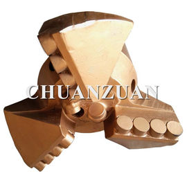 151MM PDC Core Bits PDC Cutter Dengan Nozel Sekrup yang Dapat Dipertukarkan