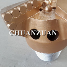 Penetrasi Tinggi 190MM PDC Rock Drill Bit Kecepatan 60 - 350 RPM Dengan Pisau Asimetris