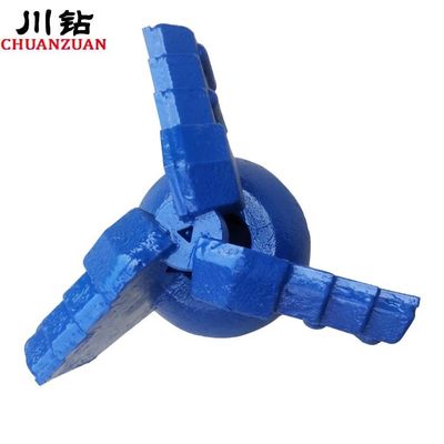 Tungsten Carbide 10 Inch 3 Wings Step Water Well PDC Drill Bit
