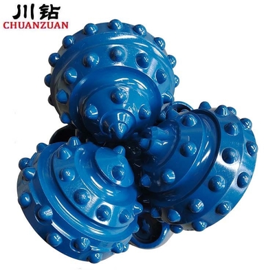 Karet Sealed Bearing TCI Tricone Rock Bit Untuk Formasi Keras Pengeboran Sumur 6 1/2 Inch
