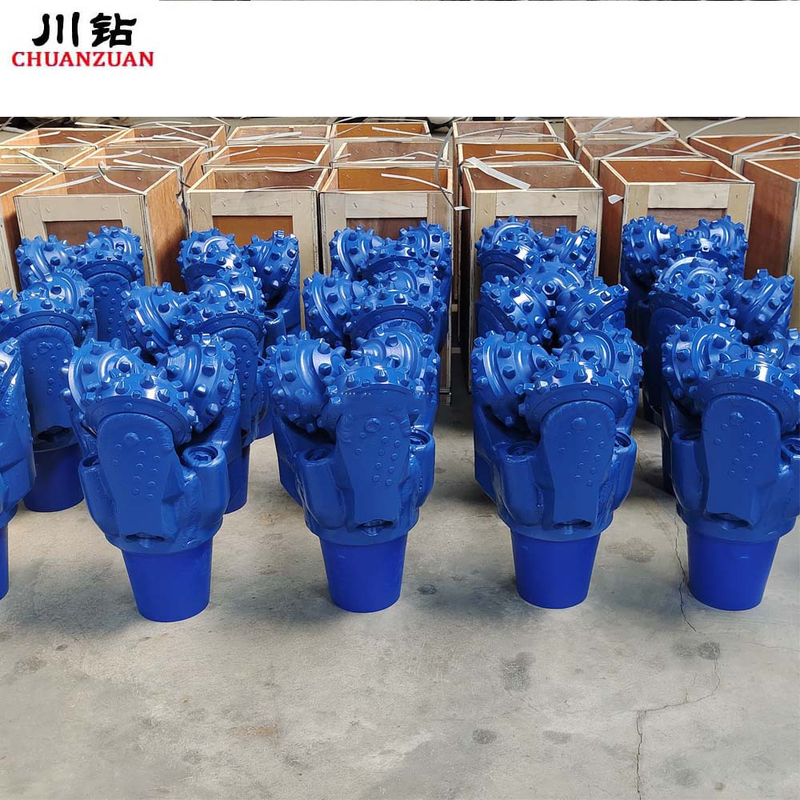 215.9mm IADC 517 Sumur Minyak TCI Tricone Drill Bit Untuk Kekuatan Kompresi Rendah
